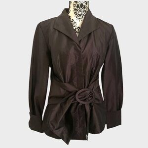 Vintage Jessica Taffeta Formal Blouse